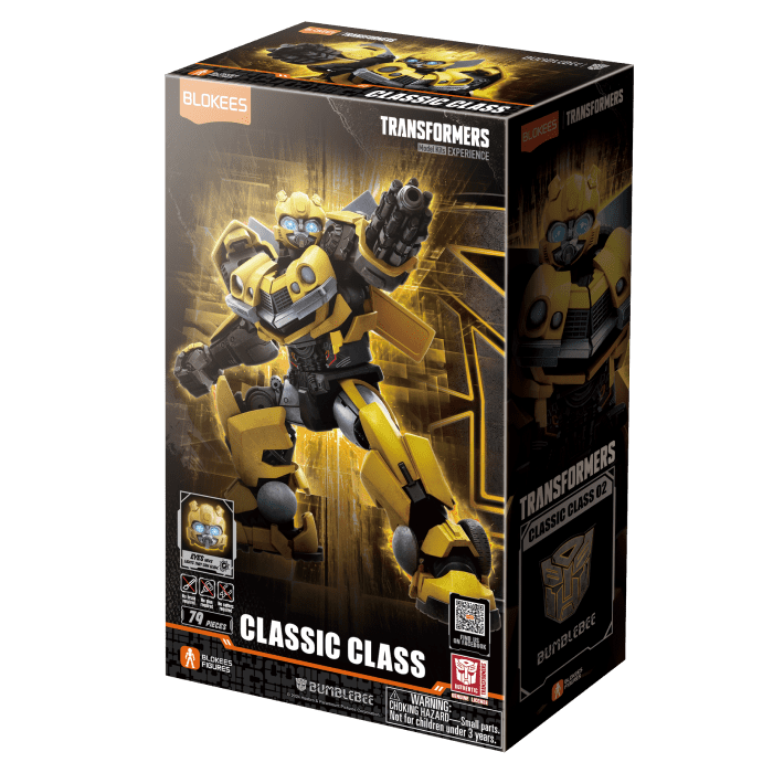 Blokees Transformers Classic Bumblebee, Maquette à Construire, 12 ans+