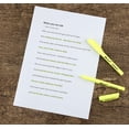 thumbnail image 4 of Madisi Highlighters Chisel Tip Fluorescent Yellow Bulk Pack 144-Count, 4 of 5