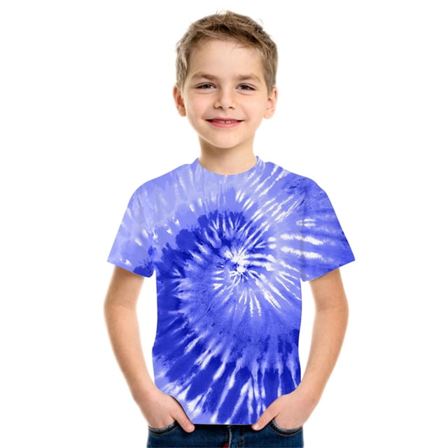 PMVFHDE T-Shirts Décontractés Imprimés pour Filles Col Rond Manches Courtes Hauts / Tenues Tunique Décontractée Blouse H-B,TG