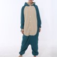 thumbnail image 1 of Pyjama une-Pièce d'Halloween à Motif d'Animaux, Pyjama pour couple - TG, 1 of 5