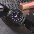 thumbnail image 2 of Fashion Simple Starry Dial Stainless Steel Mesh Belt Ladies Quartz Watch Gift, 2 of 9