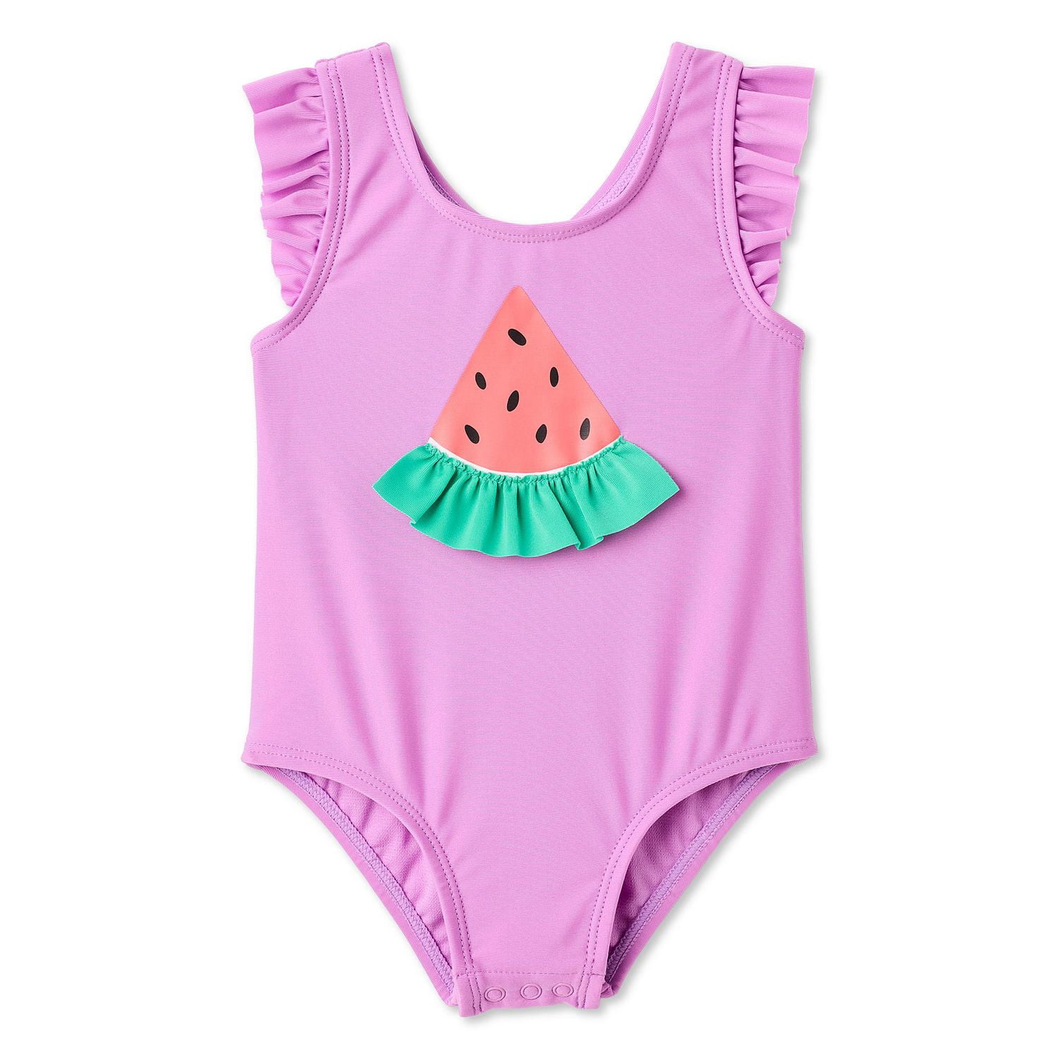Maillot 1 pièce à imprimé graphique George pour bébés filles