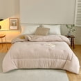thumbnail image 2 of Sentmoon Queen Size Quilts for Bed Thickened Spring And Fall Quilt Thickened Warm Seasons Quilt Cotton Quilt Core Quilt Bedding 59 X 78IN Bedding Comforter Sets Cotton Quilt, 2 of 9