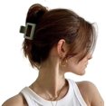 thumbnail image 2 of ORUYROP 4 PCS Hair Clips Hair Claw Clips 2" Matte Hair Clips for Thick Hair Square Claw Clips Hair Claw Hair Clips for Thick Hair Cute Hair Clips Hair Clips for Women Square Hair Clips, 2 of 7