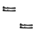 thumbnail image 1 of QualitChoice 1/2/3/5 2X Attaché Ceinture Ensemble Bagages Cils Sangle Cargo Cravate Stockage Randonnée Camping Boucle Longue Réglable Voyage Valise Noir/S 2PCS, 1 of 6