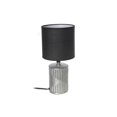 thumbnail image 1 of Ceramic Table Lamp With Shade Equator Silver, 1 of 3