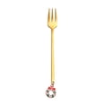 thumbnail image 1 of Christmas Coffee Table Decorations Home Christmas Decorations Metal Coffee Fork Stirring Spoon Christmas Table Decorations New Year Christmas Party Table Decorations, 1 of 8