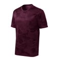 thumbnail image 1 of Gravity Threads CamoHex Short-Sleeve T-Shirt - Maroon - Large, 1 of 1