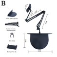 thumbnail image 1 of Universal Hidden Bedside Phone Tablet Holder Retractable AU Rotation Clamp P1Z9, 1 of 9