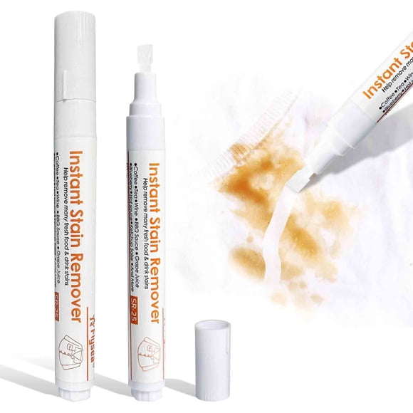 Meitianfacai Bleach Pen for Clothing,Portable Bleach Pen for Clothing Stain Removal, Bleach Pens for Grout, Grease Stain Remover Wash Free Laundry Clean Pen Instantly Remove Stains(White)