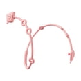 thumbnail image 2 of Lipstore 6xSilicone Pacifier Clip Adjustable for High Chair Shopping Trolley Pink, 2 of 8