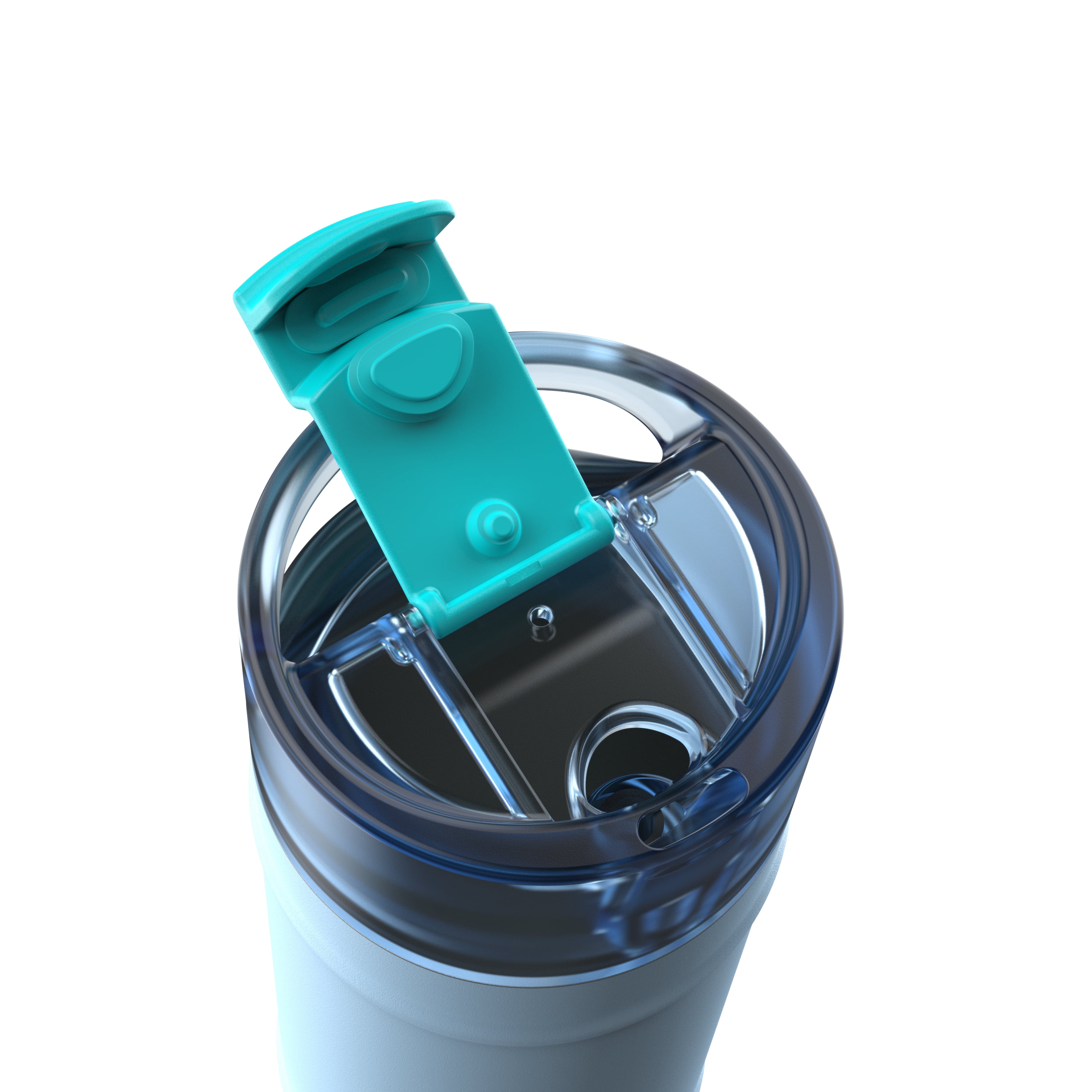 bubba Dualsip Water Bottle with Straw & 2-Way Lid, 18 oz (532 ml), Leakproof Stainless Steel Tumbler, Reusable, Dishwasher Safe, Lead & BPA-Free
