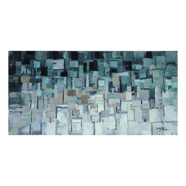 Moe's Home Collection Peinture sur Toile en Tissu Multicolore