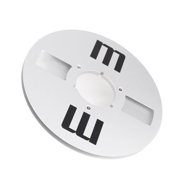 Open Reel Sound Tape Takeup Reel, 4 Holes Improve Sound Quality 1/4 10.5 Inch Empty Tape Reel Fine Machined for Recording for 1/4 Inch Tapes