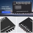 thumbnail image 3 of 4X 5-Band Car Audio Equalizer, Adjustable 5 Bands EQ Amplifier Graphic Equalizer with CD/AUX Input Select Switch,Black, 3 of 7