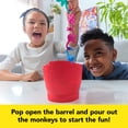 thumbnail image 3 of Spin Master Games, Barrel of Monkeys, New Look for the Classic Linking Family Game, Easy Activity Toy for Preschoolers, for Kids & Family, 2-10 Players, For Ages 3 & Up, 3 of 9