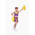 thumbnail image 1 of RG Costumes 91137-S Purple Velvet Cheerleader Costume - Size Child-Small, 1 of 1