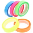 thumbnail image 1 of 5 Rouleaux de Rubans de Lecture Transparents Rubans Adhésifs pour Surligneurs de Phrases pour École Bureau, 1 of 8