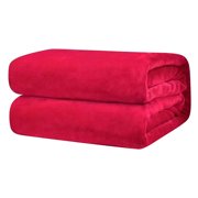 Deals of The Day! TopLLC Throw Blankets Super Soft Warm Solid Warm Micro Plush Fleece Blanket Throw Rug Sofa Bedding Weighted Blanket for Bedroom,Sofa