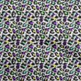 thumbnail image 1 of oneOone Viscose Chiffon Purple Fabric Animal Skin Sewing Material Print Fabric By The Yard 42 Inch Wide-HW, 1 of 4