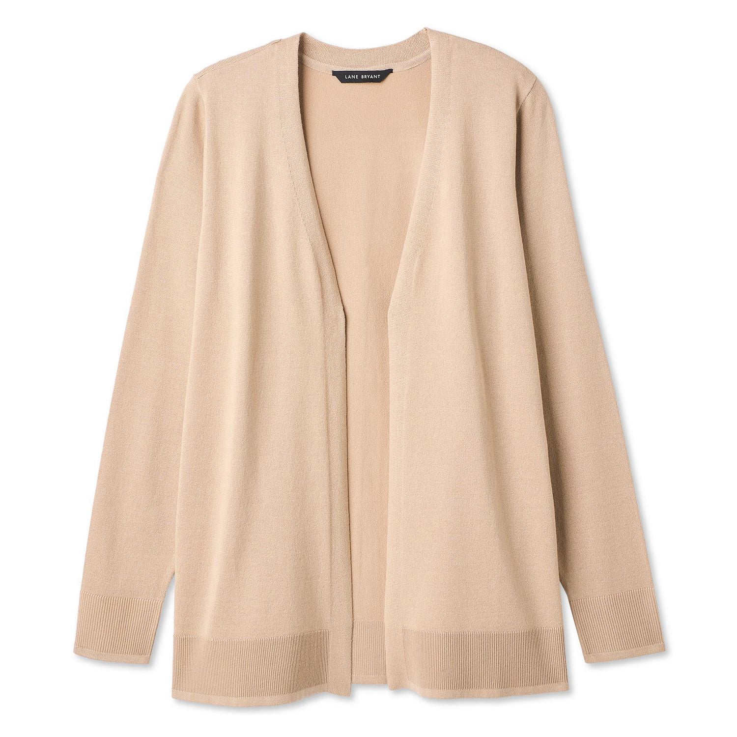 Cardigan ouvert sur le devant Lane Bryant Plus pour femmes