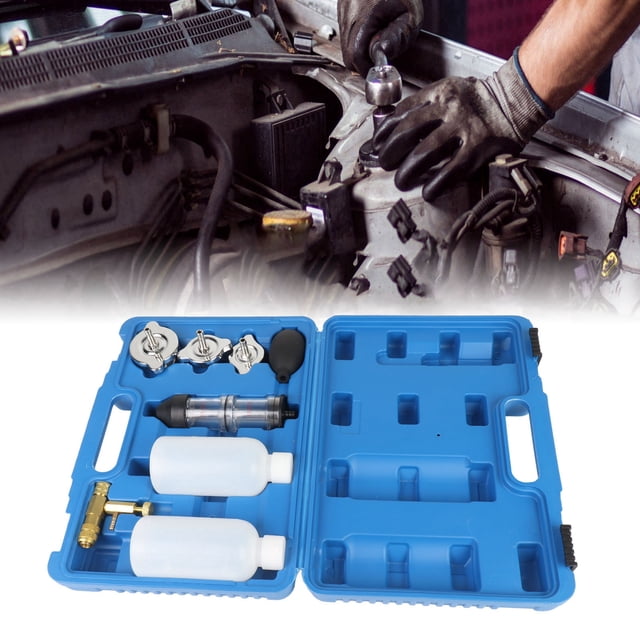 Combustion Leak Test Kit, CO2 Leak Tester Portable Accurate 8PCS for Excavators for Cars