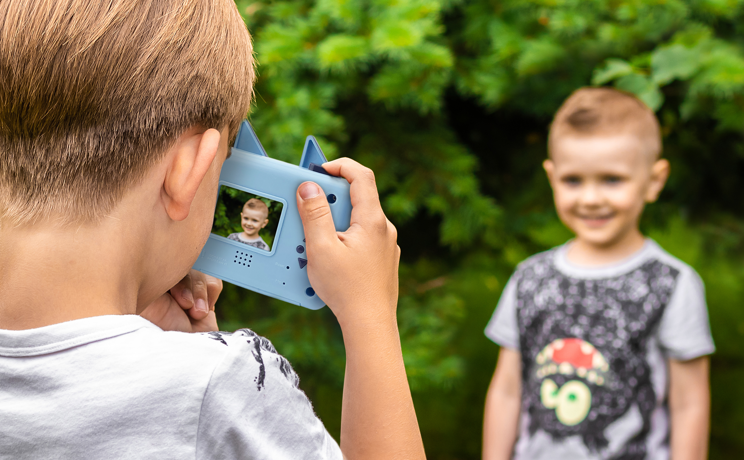 eKids Bluey Digital Camera for Kids with SD Card and Built-in Digital Stickers