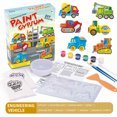 thumbnail image 2 of D Construction Vehicle Plaster Painting Kit Kids Diy Craft Set Creative Art Activity, 2 of 3