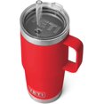 thumbnail image 1 of YETI Rambler Tasse à Paille 25 oz, Isolée sous Vide, Acier Inoxydable, Rescue Red, 1 of 8