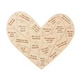 thumbnail image 1 of Photo Custom Wooden Puzzle Personalized Jigsaw Round Heart Shape DIY Assemble D9 D9O6, 1 of 1