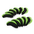thumbnail image 3 of Almencla 11 Pcs Iron Headcover Anti Scratch Numbered Headcover Protector Guard 4 9, P, S, Green, 3 of 8