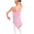 thumbnail image 3 of RXIRUCGD 2025 Summer Clothes for Kids Children's Solid Color Sleeveless Suspender Round Neck Top Elastic Waist Shorts Mid Size Children's Dance Practice Suit Set, 3 of 3
