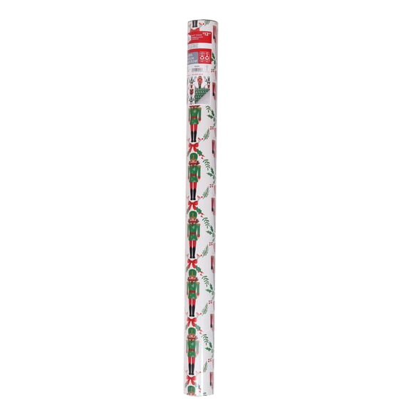 Papier cadeau de Noël Fa La La Holiday Time, largeur 30 po