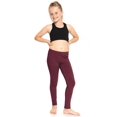 thumbnail image 2 of Stretch Is Comfort Girl's Cotton Leggings | Child Size 4 -14, 2 of 5