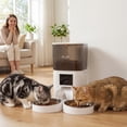 thumbnail image 2 of PawHut Distributeur Automatique de Nourriture pour Chat et Animal avec Caméra HD et Contrôle par Application, 2 of 10