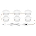 thumbnail image 1 of 1 Set Vanity Mirror Lights Soft Lighting Eye Protection Smart Hand Sensor Adjustable Brightness Illumination 5V Bathroom Mirror Light Dressing Table Lamps for Home Use, 1 of 10