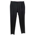 thumbnail image 1 of Incotex Pantalon Habillé Coupe Moderne Noir Mat Super 150 pour Homme - 38, 1 of 2