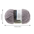 thumbnail image 2 of Fil chenille épais Mainstays gris, 2 of 4