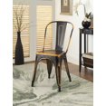 thumbnail image 2 of Chaise Jakia ACME fini cuivre rétro, 2 of 2