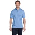 thumbnail image 1 of Hanes 054 EcoSmart Men's Polo Shirt - Light Blue - Small, 1 of 1
