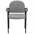 thumbnail image 1 of Scranton Chaise d'Appoint Empilable avec Accoudoirs en Gris & Co, 1 of 4