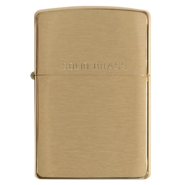 Zippo Brushed Brass (204)