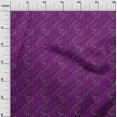 thumbnail image 3 of oneOone Polyester Spandex Purple Fabric Abstracts Craft Projects Decor Fabric Printed By The Yard 56 Inch Wide, 3 of 5
