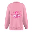 thumbnail image 4 of Mode Décontractée à Manches Longues Imprimé Floral Fermeture Éclair Épaule Extérieure Surdimensionnée Sweat-Shirts Noir S, 4 of 6