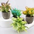 thumbnail image 4 of Decodeary Green Eco-friendly Artificial Money Tree In Pot Long-lasting Durability Realistic Appearance orange rose 1Set, 4 of 6