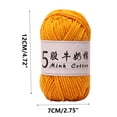 thumbnail image 3 of Birdeem 5 Strands Milk Cotton Doll Crochet Diy Knitting Thread Baby Sweater Wool Ball, 3 of 6