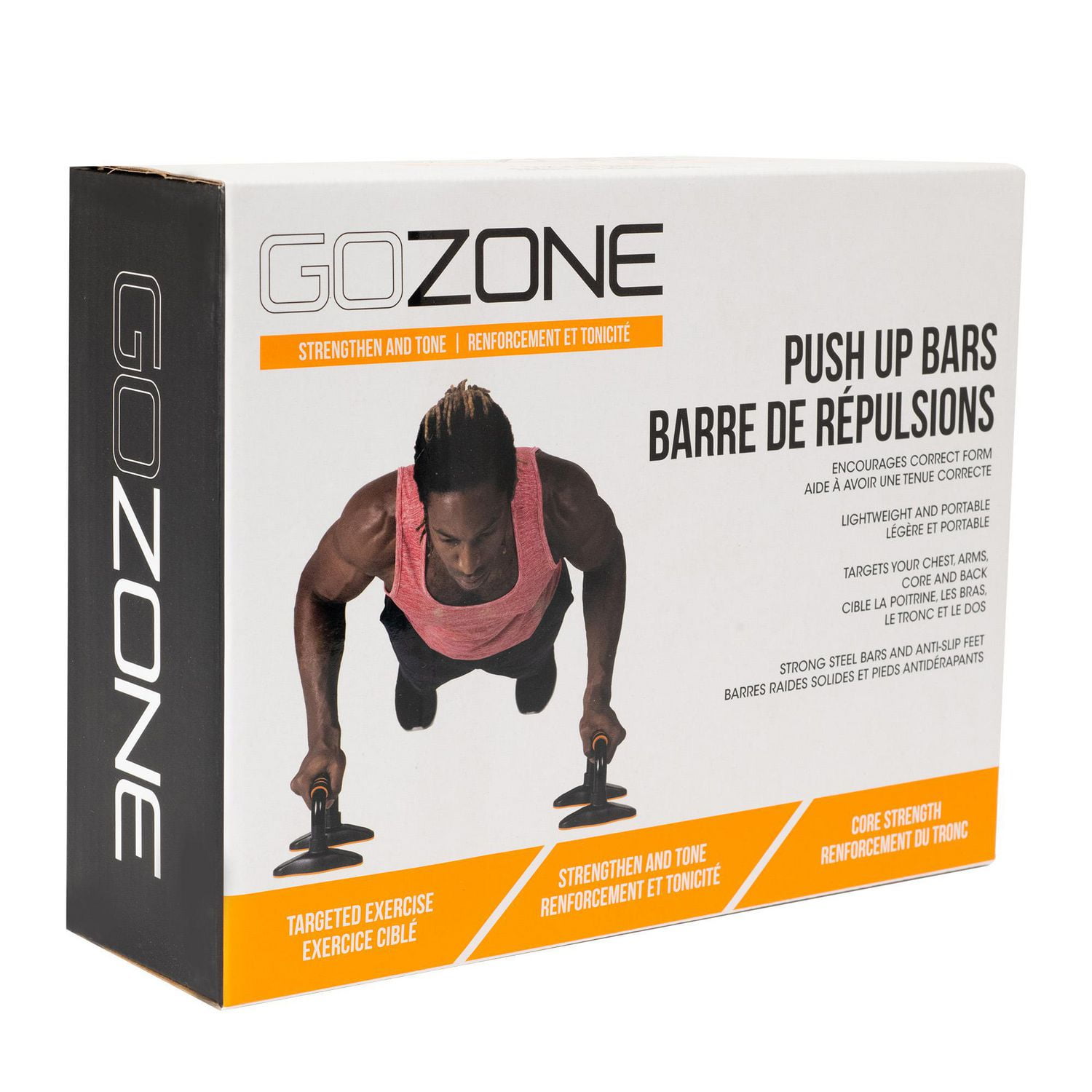 Barres de répulsion GoZone – Noir