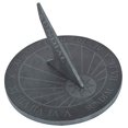 thumbnail image 1 of Esschert Design USA LS002 Round Slate Sundial, 1 of 2