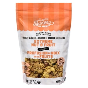 Bakery on Principaux fruits extrêmes & Granola à noix