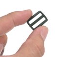 thumbnail image 4 of Unique Bargains 5/8 Inch Tri-Glide Slide Buckles Webbing Strap Fastener, Sea Green, 100 Pack, 4 of 5